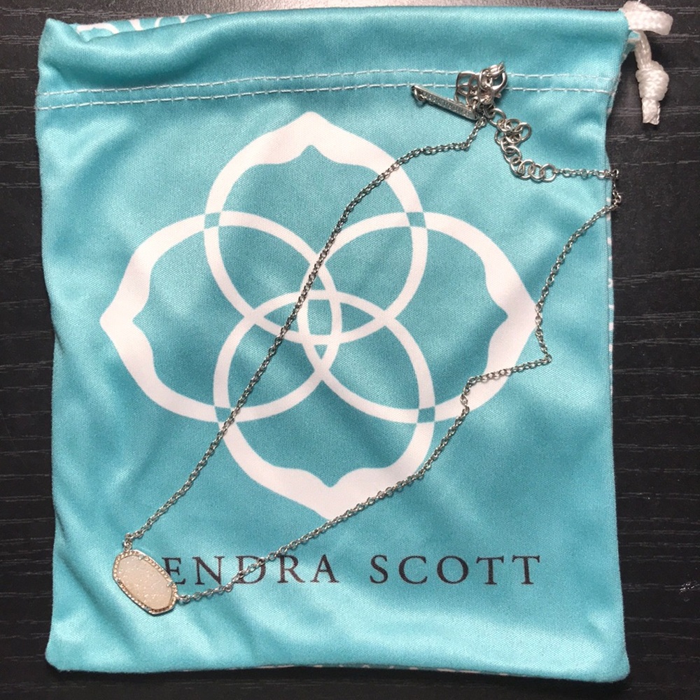 Kendra Scott drusy necklace
